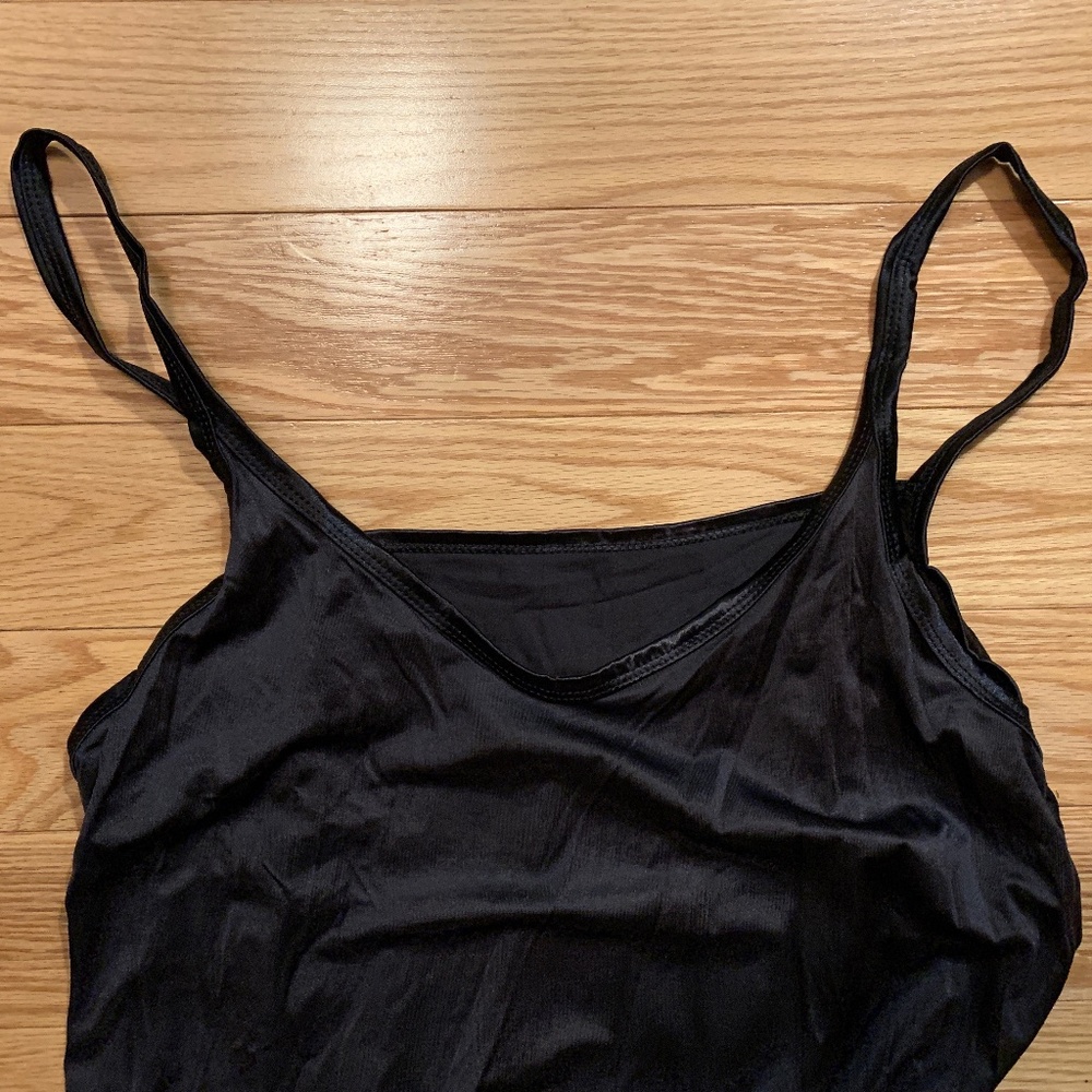 3 piece "L" size,  Lolette Black Lace Ensemble: Slip, Dress, Over Dress